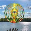 Dragonfly Wind Spinner Bird Kinetic Spinner Hanging Animated Wind Spinner with 3D Animation Effect for Outdoor Yard Garden Decoration