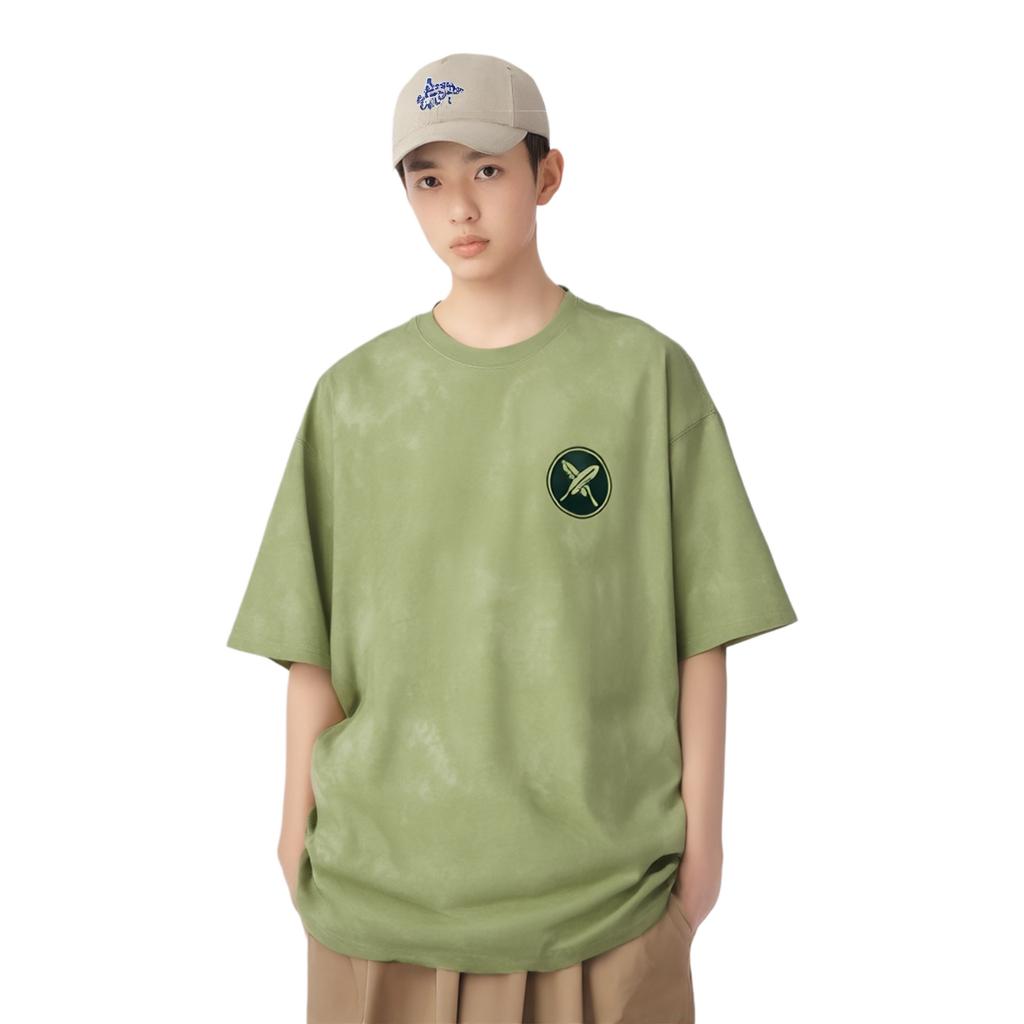Nike Футболка SB Yuto Olive Aura Мужские топы Зеленый HJ0808-311