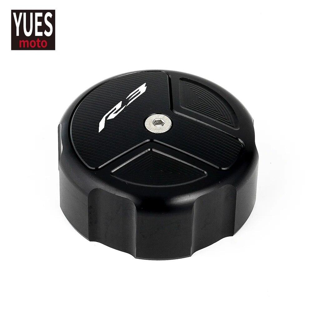 Аксессуары для мотоциклов, специальные предложения, передняя и задняя крышка главного бачка тормозной жидкости, крышка, подходит для YAMAHA YZF R3 2015-