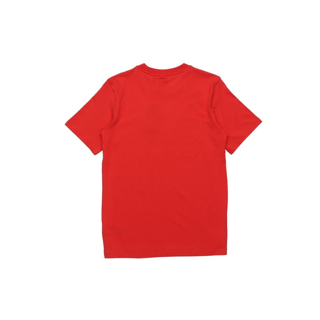 Adidas Originals Trebfoil Logo Short Sleeve T-Shirt Men Tops Red FM3791