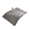 Gant De Toilette - Lot De 2 - 100% Coton - 15 X 21 Cm - Gris