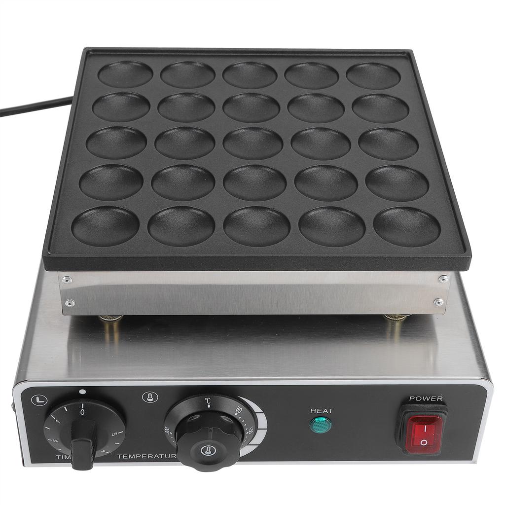 25-отверстий 950 Вт электрическая вафельница быстрого нагрева машина для приготовления кексов и блинов кухонная утварьUK Plug