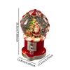 Christmas Musical Snow Globe Xmas Decorations Craft Collectible Artwork Desktop