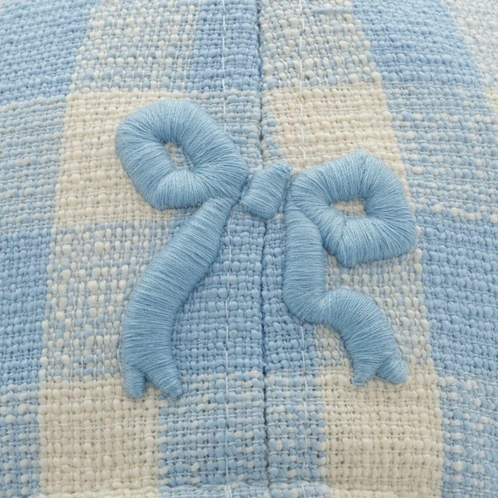 Bowknot Embroidery Peaked Cap Cotton Sun Hat Fashion Visors Cap Outdoor Sports