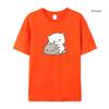 Summer Short Sleeved T-shirt Women T-shirt Kawaii Girl Anime Short Sleeved T-shirt Harajuku Oversized Casual T-shirt Cute Valent