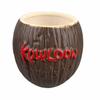 Strictly Selected Ceramic Coconut Cup Fruit Shape Coffee Cup Coconut Shell Tiki Totem Cup Relief Coconut Juice Cup Mug