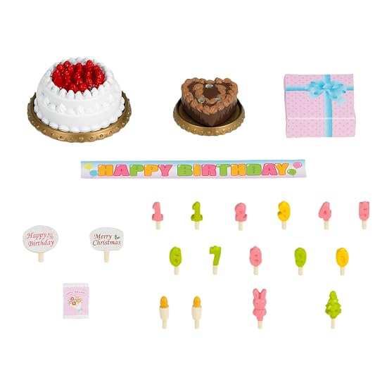 Sylvanian Families Furniture [ Birthday Cake Set ] Ka-416 ST Mark Certified Ages 3 and up Toy Dollho