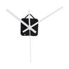 1 Set Clock Movement Mechanism Mute DIY Repair Part Plastic Useful Frameless for Home