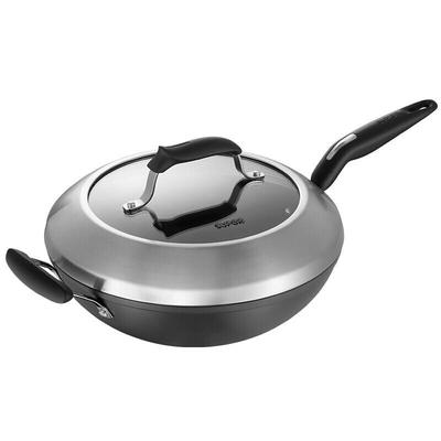 Антипригарный вок Supor Titanium с индикатором красной точки