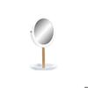 Miroir - DKD Home Decor - Rond - Bambou - Aluminium - Polystyrène - Blanc/Naturel
