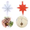 North Star Shape Silicone Mold Decorative Pendant Mold Handmade Epoxy Silicone Mold Epoxy Resin Molds Making Crafts