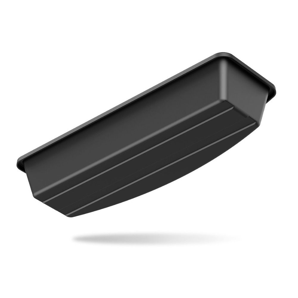 Non Slip Under Seat Storage Box ABS Plastic Seat Gap Drawer  Car Interior Use