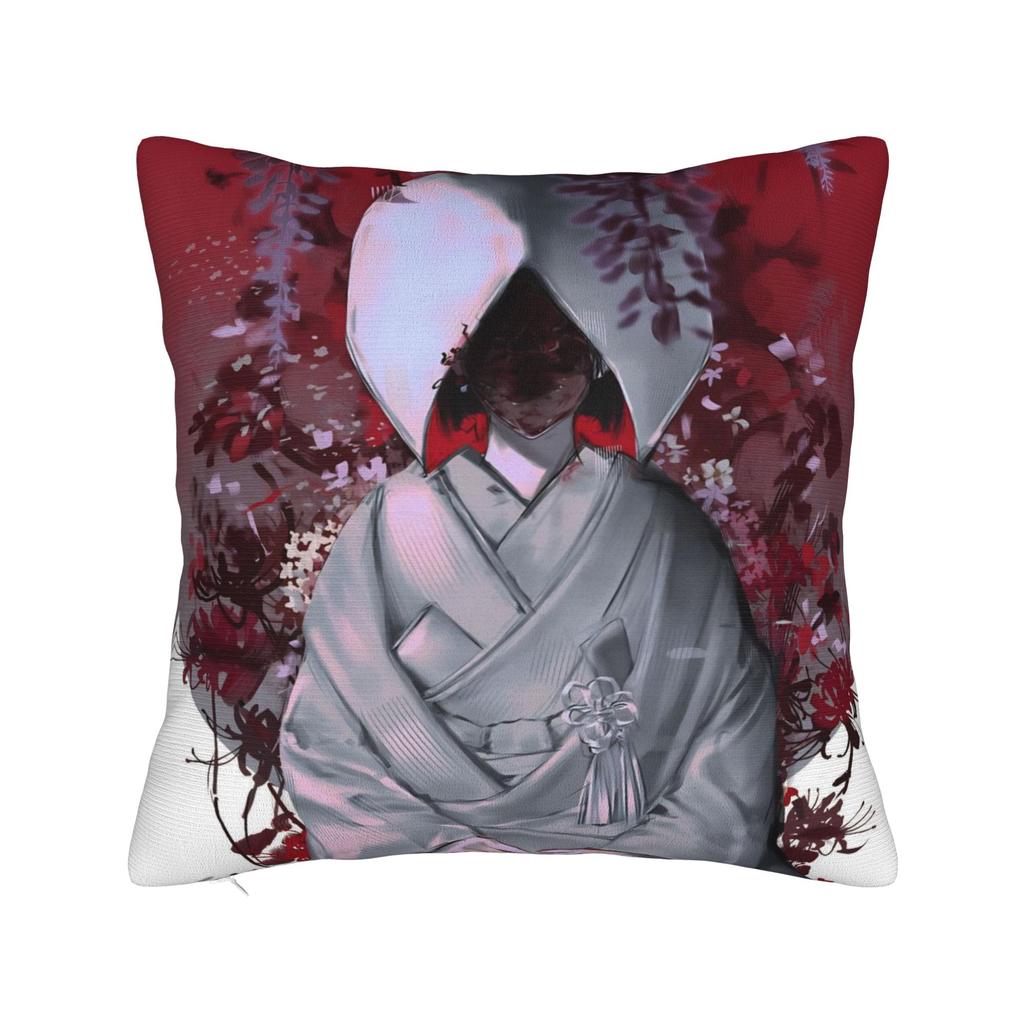 Lakeside Amusement Park Varsity Square Pillow Case Decorative Pillow Silent Hill Robbie the Rabbit Customized Cushion Covers