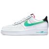 Air Force 1 07 LV8 White Aquamarine Men Sneakers Black Green-Strike DJ5148-100