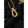 CNC Diamond Necklace High-end Horizontal and Vertical Mini Gypsy Necklace