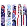 Yard Decor Wind  Streamer Fish Flag Outdoor Carp Flag Windsock Hanging Decorations Wind Chimes