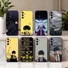 Чехол для телефона Manga Mashle M-Magic and M-Muscles Для Samsung Galaxy A73, A72, A71, A70, A53, A52, A51, Другие Мягкий Черный Чехол