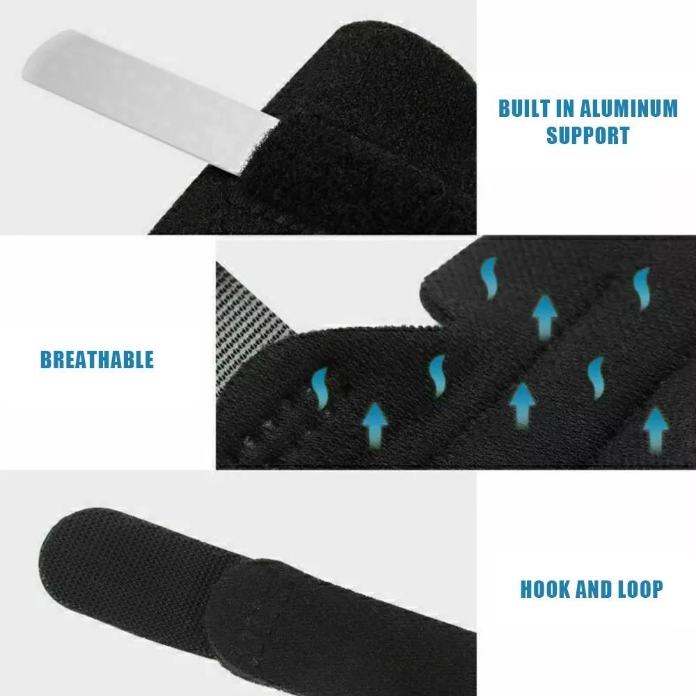 Built-in Aluminum Bar Finger Brace Trigger Adjustable Finger Support Protector Tendon Injury