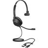 Jabra Evolve2 30 SE Micro-casque Supra-auriculaire Filaire Mono Noir Suppression Du Bruit Du Microphone, Noise Cancelli