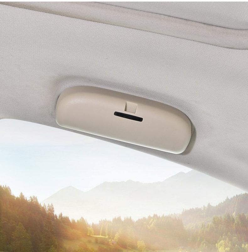 Футляр для очков для автомобиля для Land Rover Freelander Discovery 3 4 5 Evoque Держатель для солнцезащитных очков Зажим для очков Бокс Органайзер для хранения Аксессуары