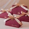 2025 High-End Triangle Wedding Candy Gift Box