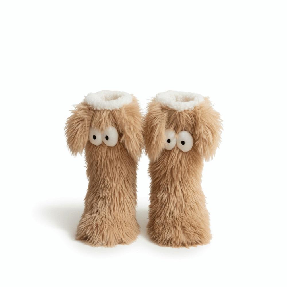 Fleece Lined Plush Socks Winter Thick Warm Socks Fleece Lined Socks  Christmas Gift