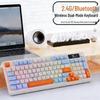Бесплатная Bluetooth-клавиатура Wolf M87 с механическим ощущением для облачных игр и офиса, совместима с планшетами, телефонами и компьютерами Xiaomi