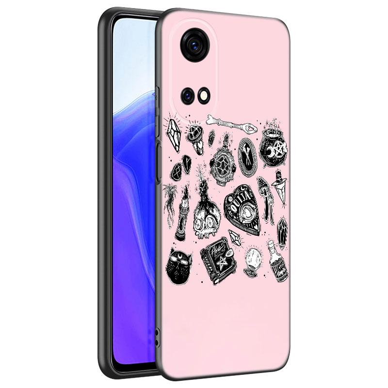 Чехол для телефона Witches Moon Tarot Witch Ouija для Honor 70 90 Lite X40 GT X50 i X5 + X6A X6S X7A X8A X8B X6 X7 X8 X9 4G X9A X9B 5G