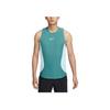 Court Slam Dri-Fit Модный Универсальный Удобный Простой Однотонный Топ-майка Мужской Топы Зеленый HQ6407-379