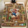 Mario Jumping Action Blanket, Mario Fan Cozy Throw, Great Gift.chl