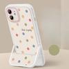 Ins Feng Love Iphone16promax Apple 15 Невидимый кронштейн 14 Чехол для мобильного телефона 13 Милый XS/XR в горошек