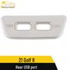 Golf 8 Rear USB Frame and Charging Port Accents - Compatible with 21 Models