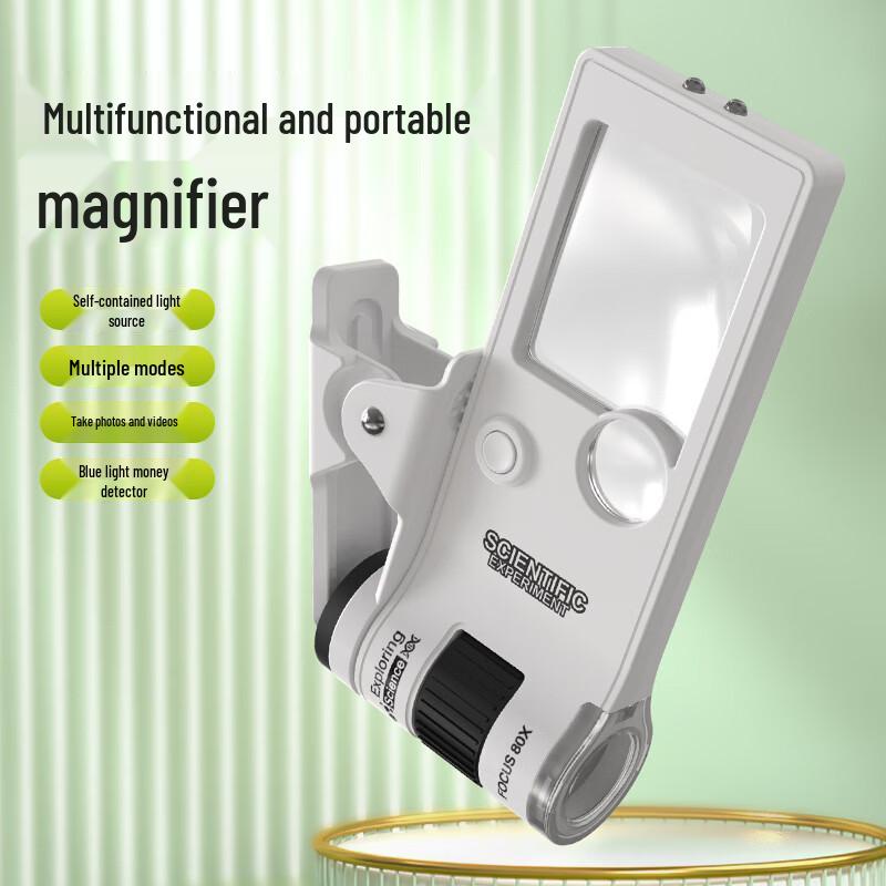 Children's Portable Microscope & Magnifier Set