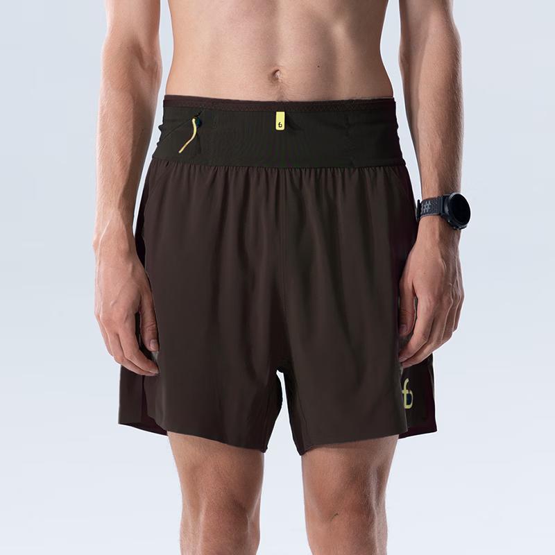 Мужские шорты для бега Feibite Air Pants 4.0, 5-дюймовые, быстросохнущие, с поясной сумкой