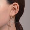 Готические серьги-подвески с крестом из страз для женщин - Европейский и американский стиль