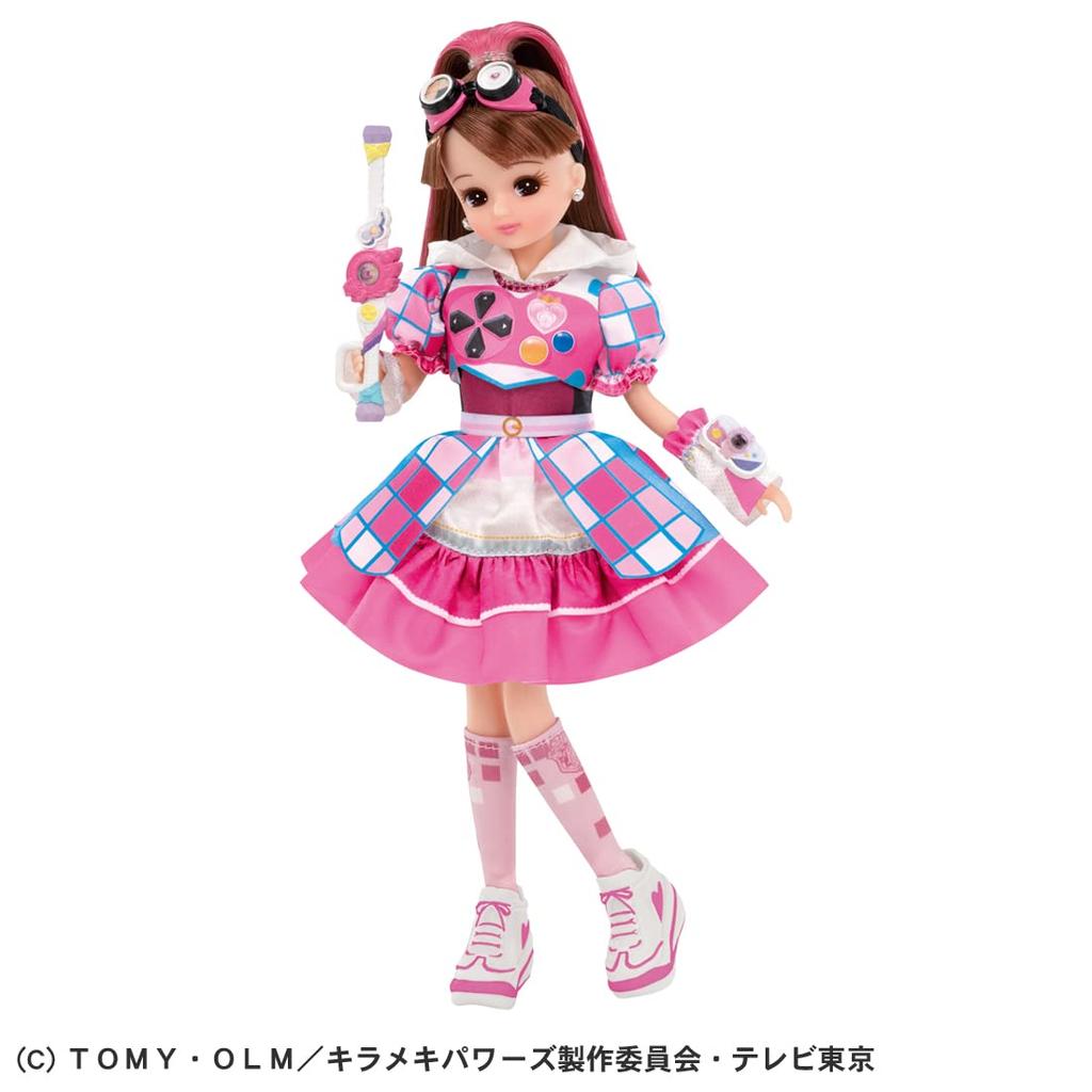 TAKARA TOMY Doll Big Friend X Warrior Kirameki Kirari Doll Play House Toy Ages 3 and Up Passes Toy Safety Standards ST Mark Certification Licca TAKARA