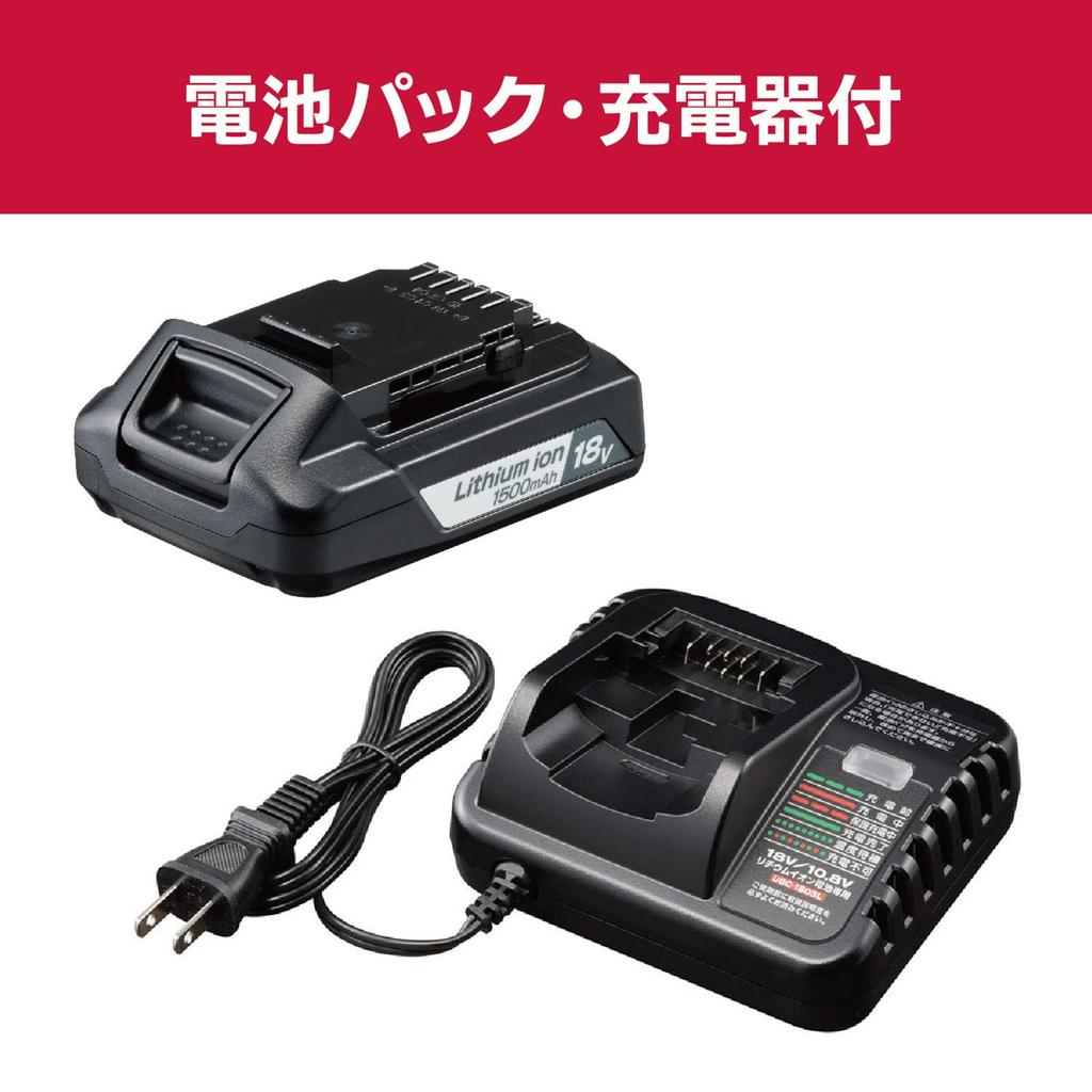 Kyocera Rechargeable Tile Patch for Old Ryobi Pro DTP180L1 604200A Black with Adhesion Method That Suppresses Tile Lithium Ion 18V Frequency Vibration