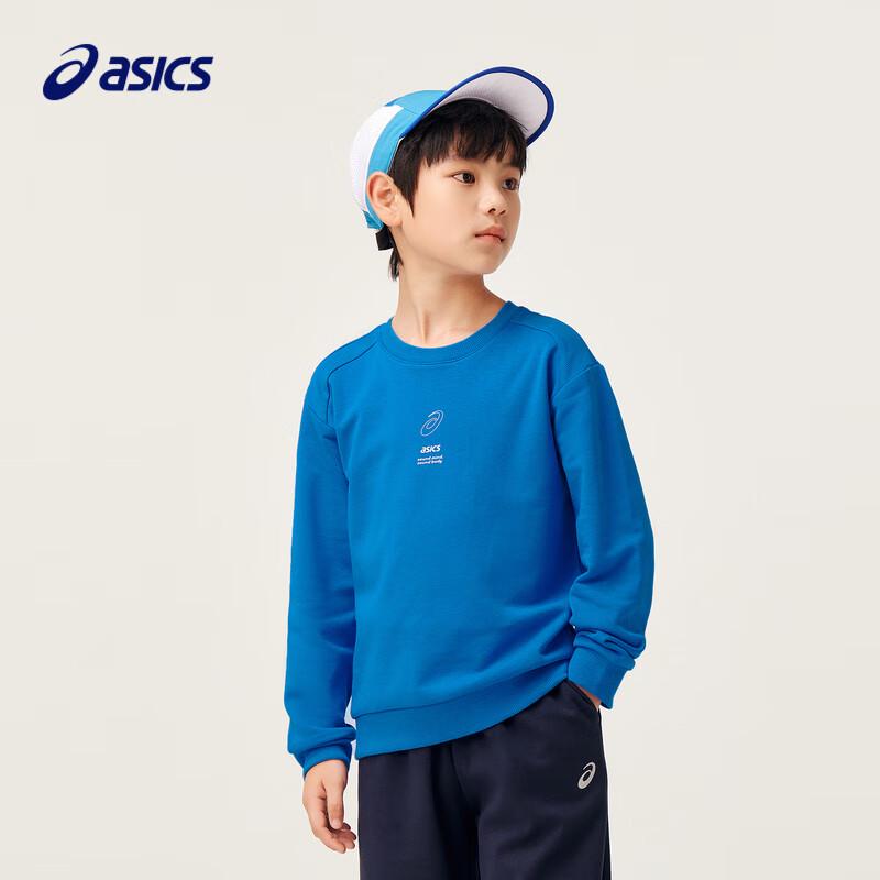 Asics Youth Unisex Long-Sleeve Basic Sweatshirt