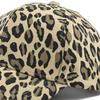 Бейсболка унисекс, защита от солнца, регулируемая окружность, анти-УФ, леопардовый принт, купольная кепка для походов, путешествий, покупок