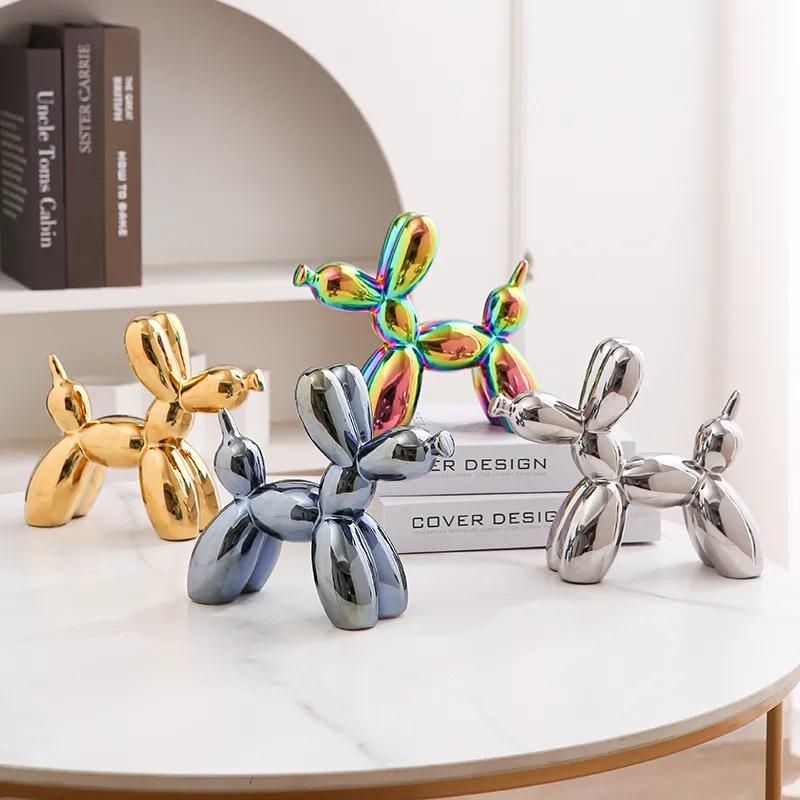 Роскошный винный шкаф «Северное сияние» и фигурка щенка для гостиной и офиса