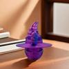Holiday Pumpkin Decoration Colorful Halloween Pumpkin Figurine with Bat Witch Hat 3d Printed Fidget Toy for Home Office Decor