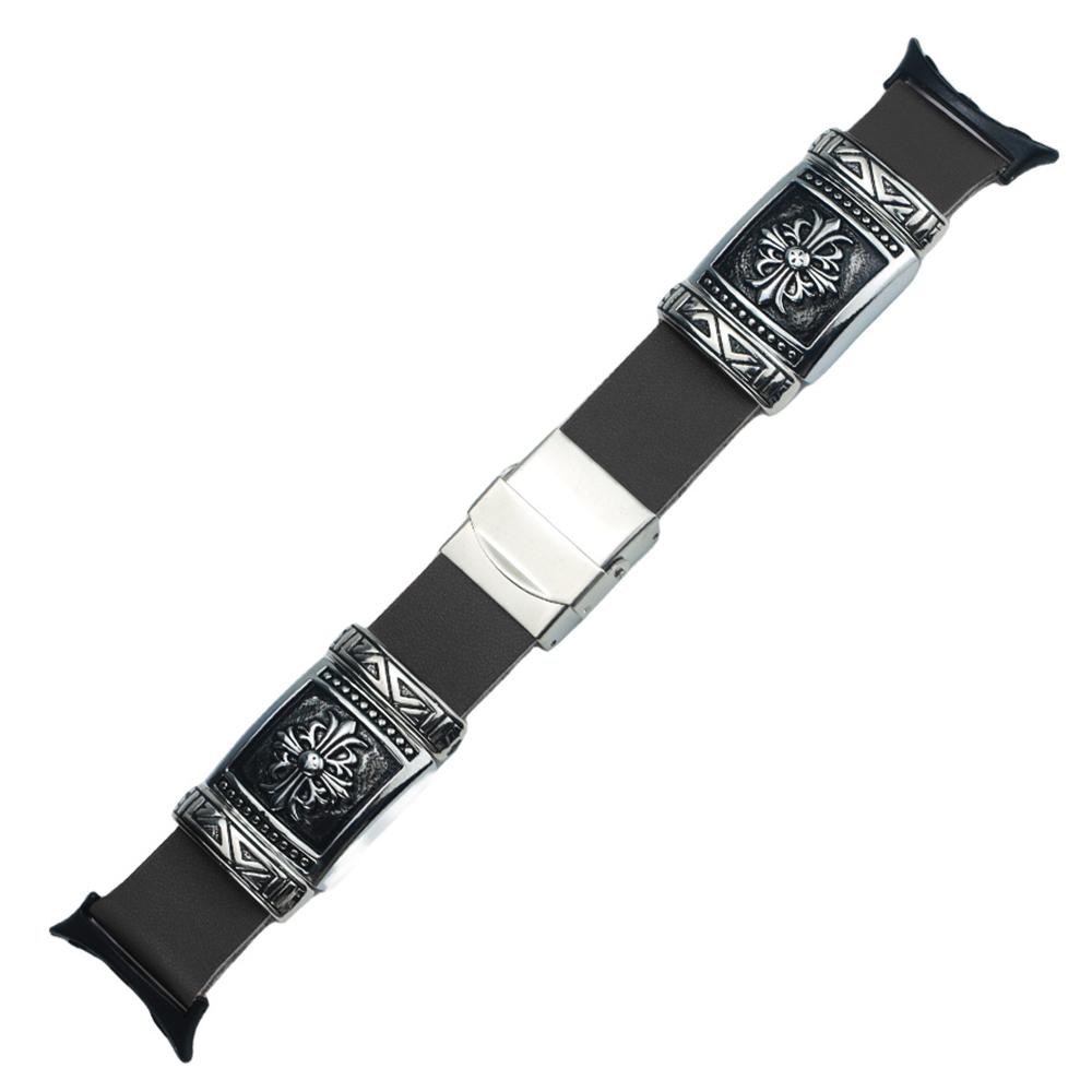 For Google Pixel Watch 3 41mm/Watch 2/Pixel Watch Replacement Strap Ethnic Embossed Bracelets Watch Band