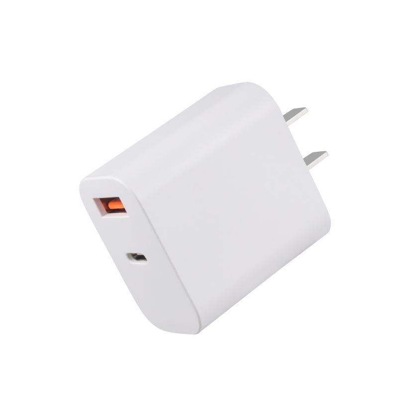 PD20W Fast Charging Charging Head ETL Certification Is Applicable To IPhone Apple 13 US-specific Power Adapter