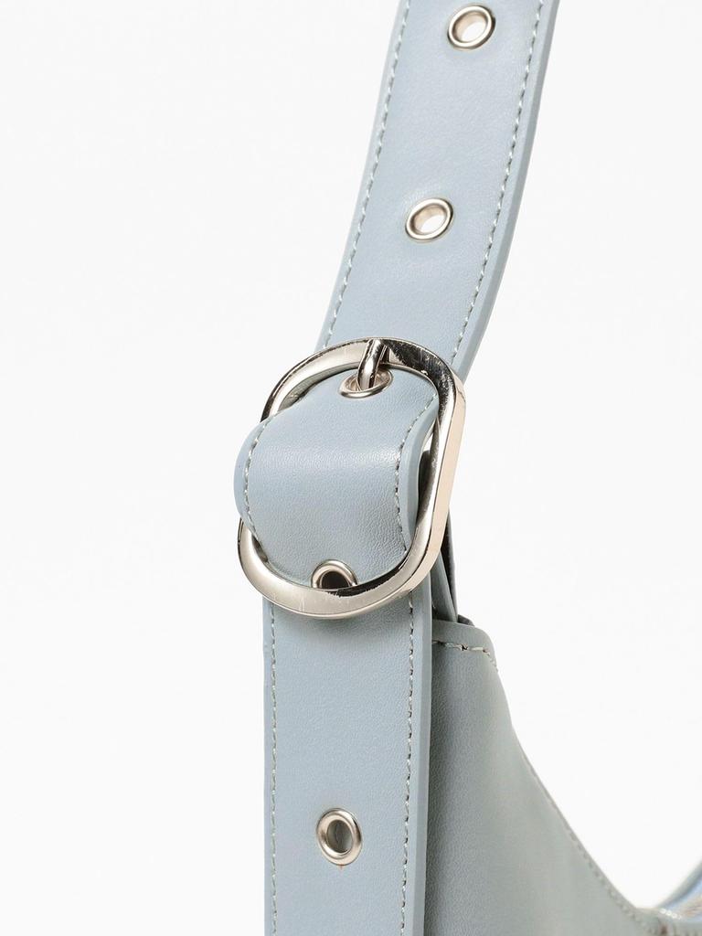 B:MING LIFE STORE by BEAMS Leather Back Belt Handle Bag, Women's, Black, One Size