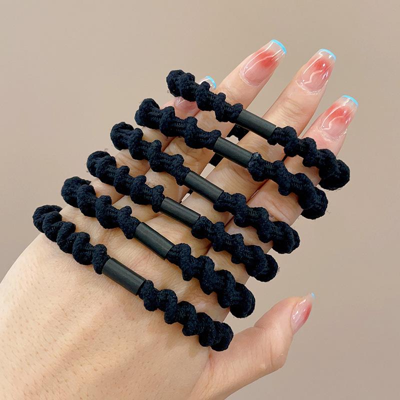 High Elasticity Hair Tie: Versatile Rubber Band Scrunchie for Women & Girls 2025