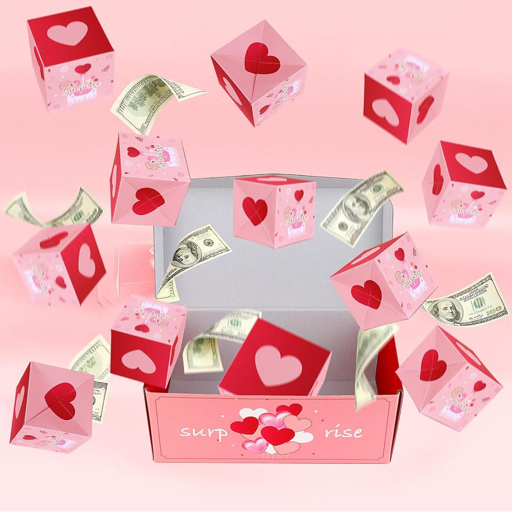 Новая подарочная коробка-сюрприз, взрывная подарочная коробка с днем ​​рождения для женщин и мужчин