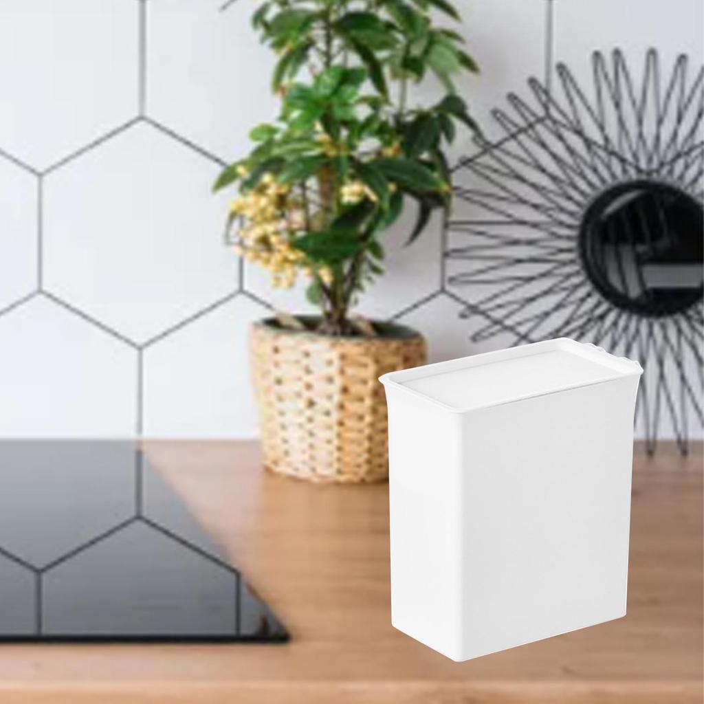 Laundry Detergent Pods Storage Box with Lid Space Saving Organizer Holder for Tabs Capsules Stackable Container for Laundry Room