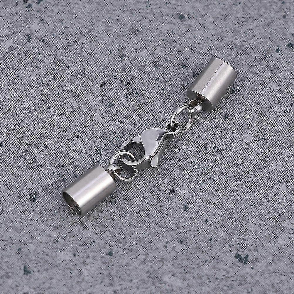 Jewelry String Fastener Stainless Steel Lobster Clasp for Fixation 30Pcs