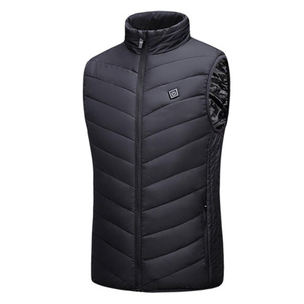 Newly Upgraded Single Control 9 Heating 3 Gear Adjustment Vest Constant Temperature Intelligent Electric Heating Vest