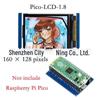 Модуль ЖК-дисплея Raspberry Pi Pico 1,8", 160×128 пикселей, 65 тысяч цветов
